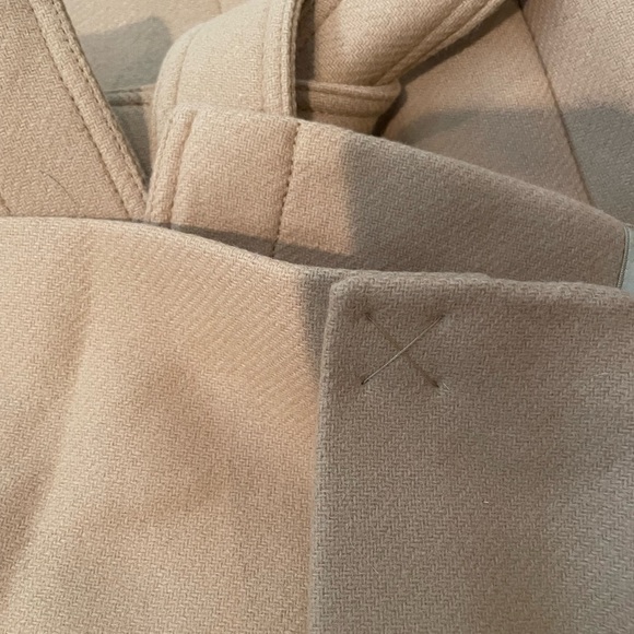 Reiss Tor Belted Wool Blend Coat In Camel NWT  US 4 - Picture 14 of 16